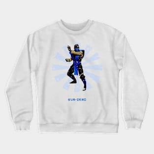 Sub Zero Retro Japanese Mortal Kombat Crewneck Sweatshirt